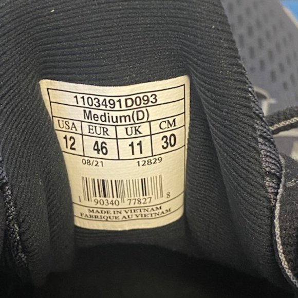 Brooks Men's Adrenaline GTS 21, US Medium (D) 12/ UK 11/ EU 46, Grey/Black - Picture 10 of 10